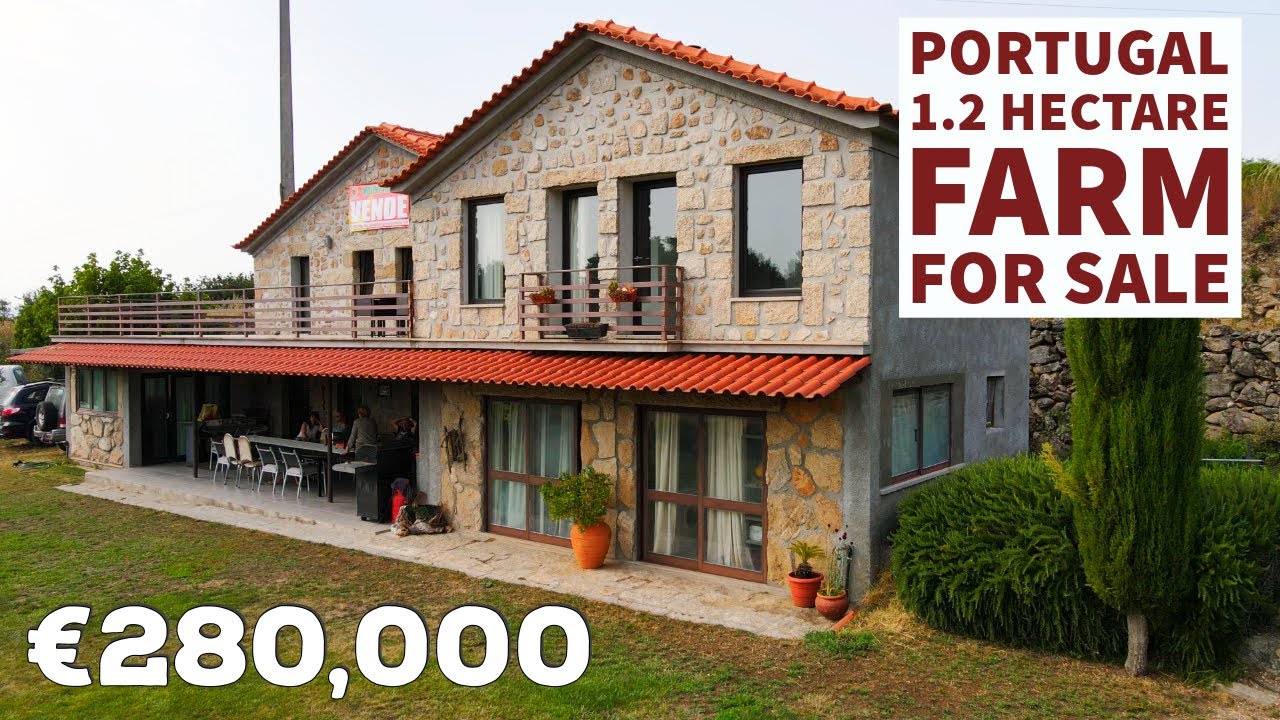 FARM FOR SALE - Guarda, Central Portugal, VIRTUAL PROPERTY TOUR ❤