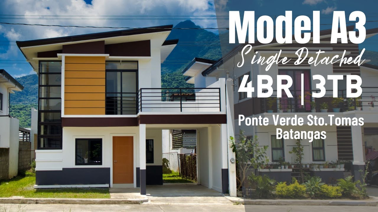 RFO Model A3 Single Detached @ Ponte Verde Sto.Tomas Batangas