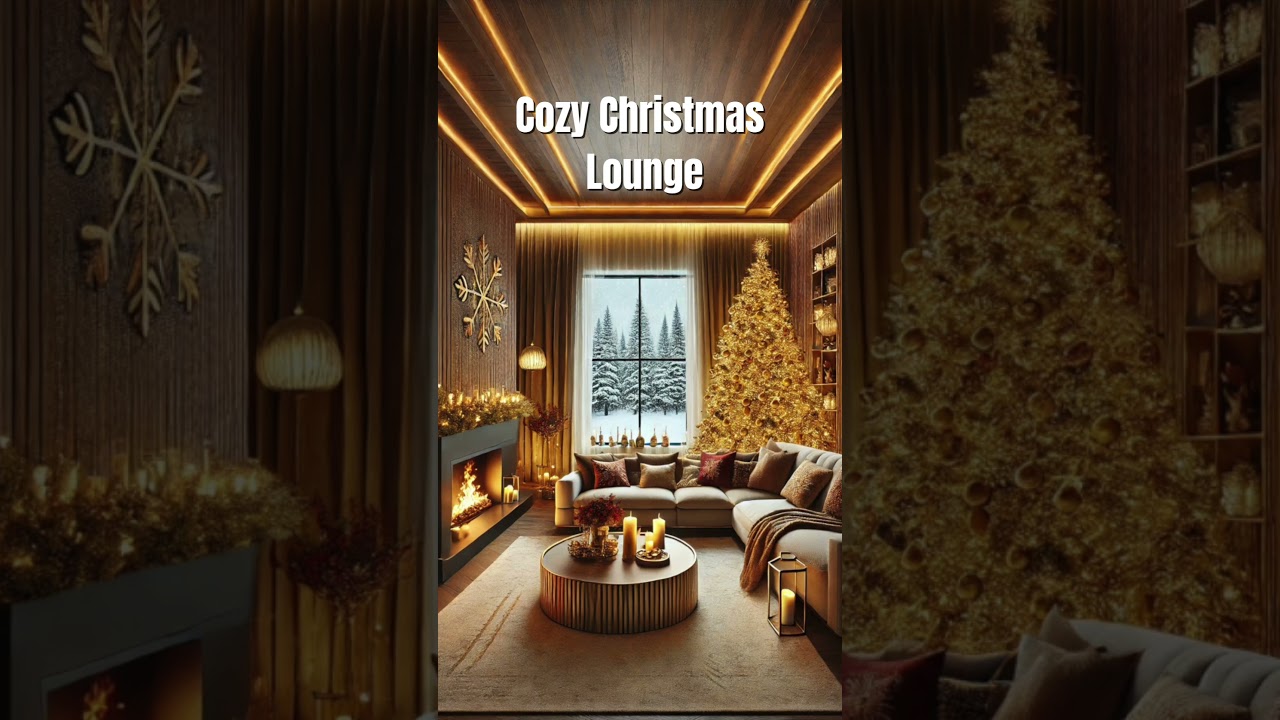 Cozy Christmas Lounge 🎄🔥 Full Mix on Channel 🌟