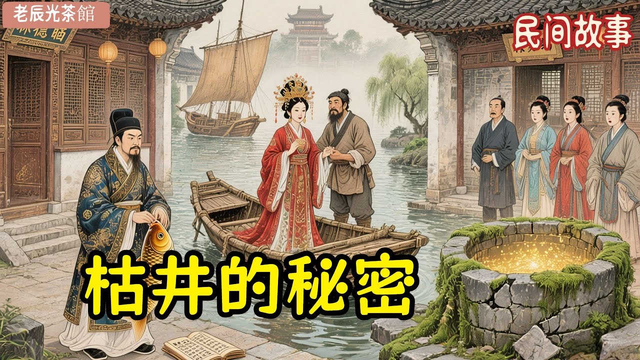 富商因一條魚，把親女兒嫁給窮漁夫，沒想到后院枯井下的秘密，讓全家都傻眼了！#聽書#民間故事#睡前故事#故事頻道#情感#善有善報#福報#勵志#改變故事#因果