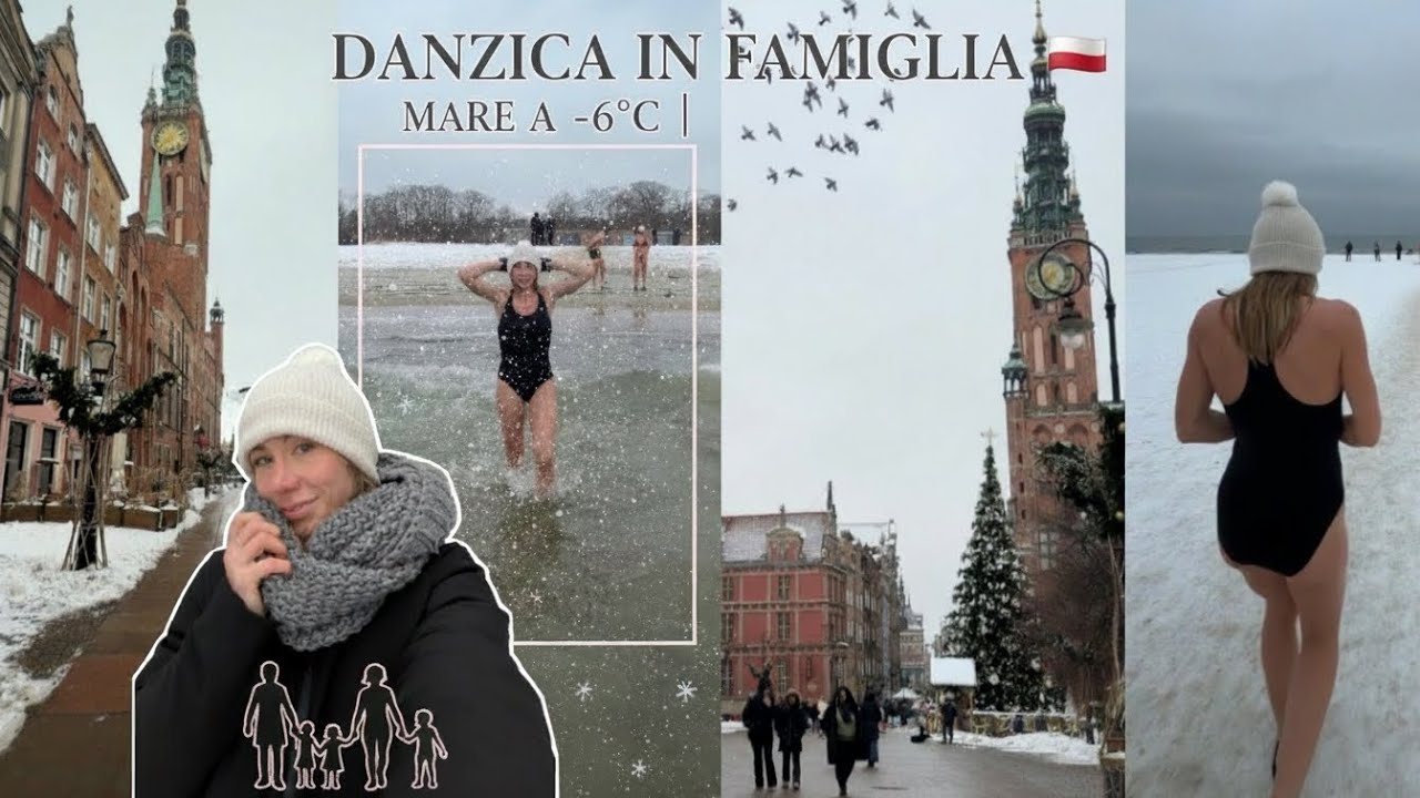 DANZICA in FAMIGLIA 🇵🇱 | Cosa vedere, posti imperdibili e mare a -6°C / Natalia Liberati
