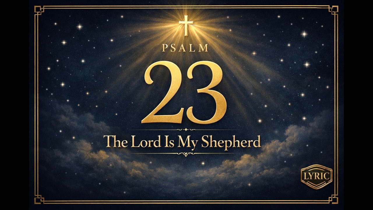 Find My Rest in You — Psalm 23 Worship Song (Lyric Video) | Glorious Melodies