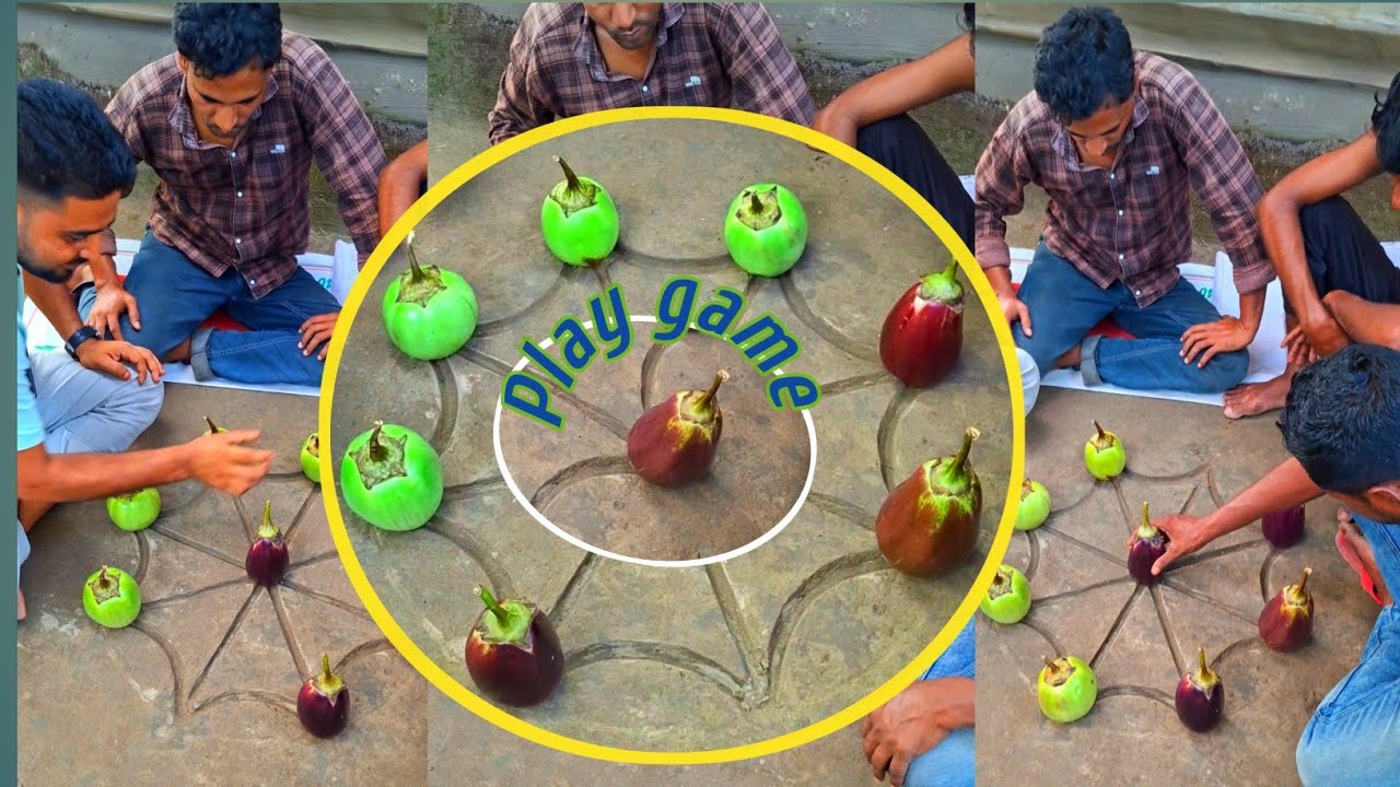 Funny vegetable Indoor games To play With friends || 3d Setup game ;