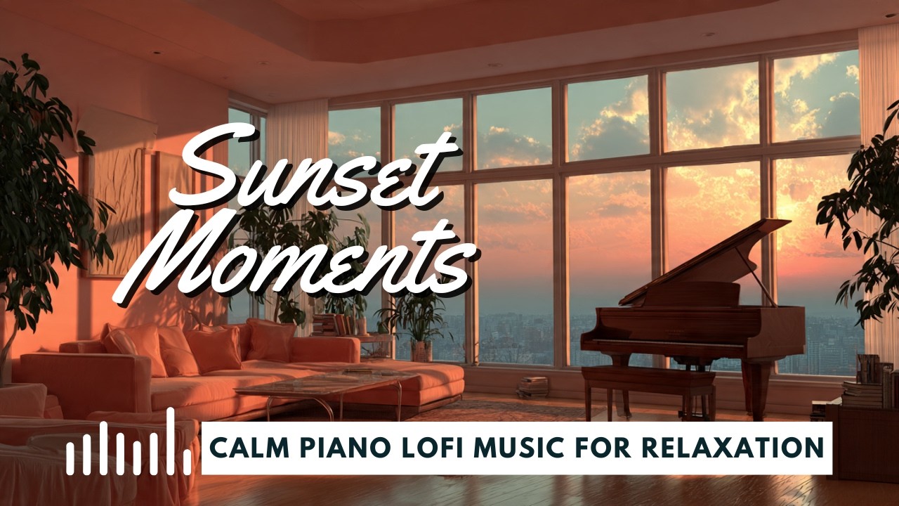 Calm Piano LoFi for Sunset Moments