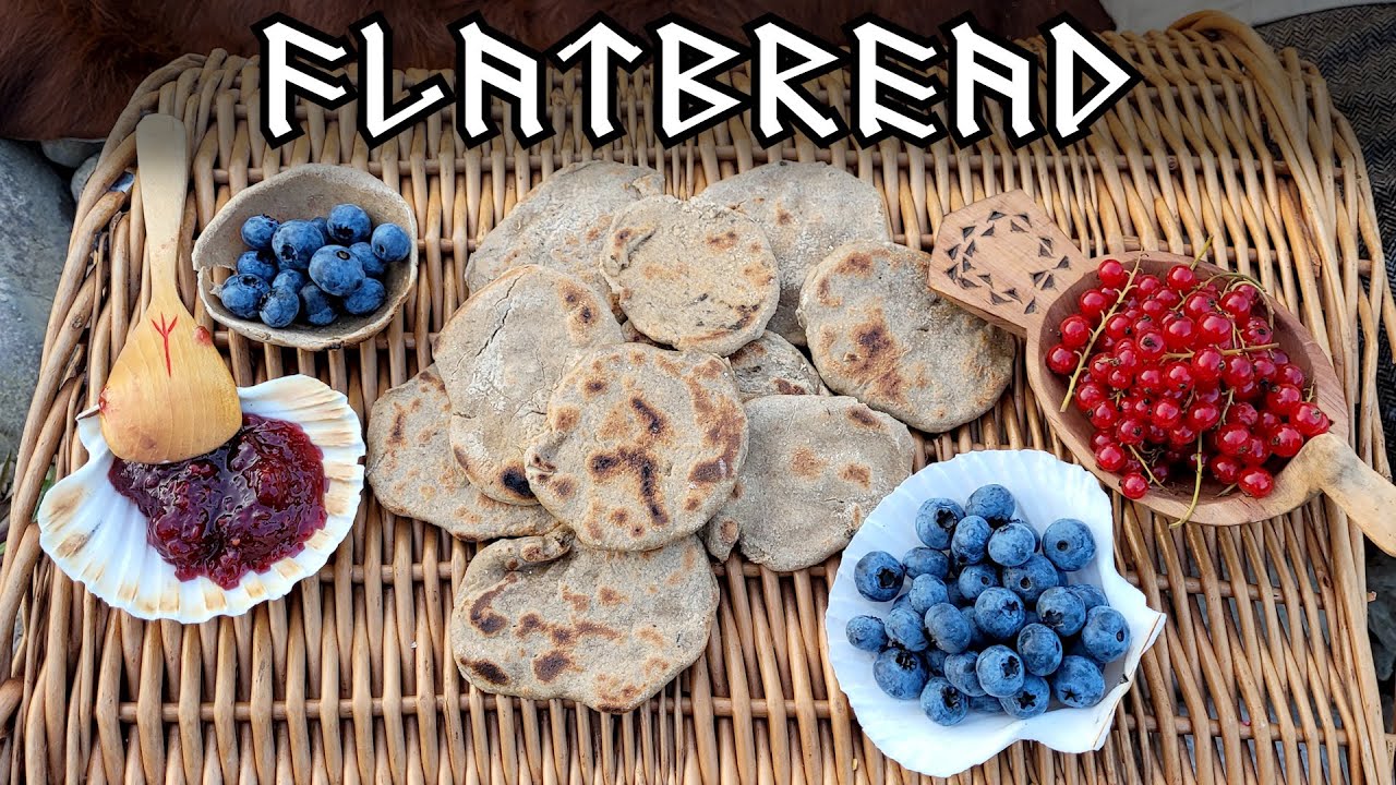Flatbread | Viking Bread | Viking Food and Cooking | How To Make Viking Bread