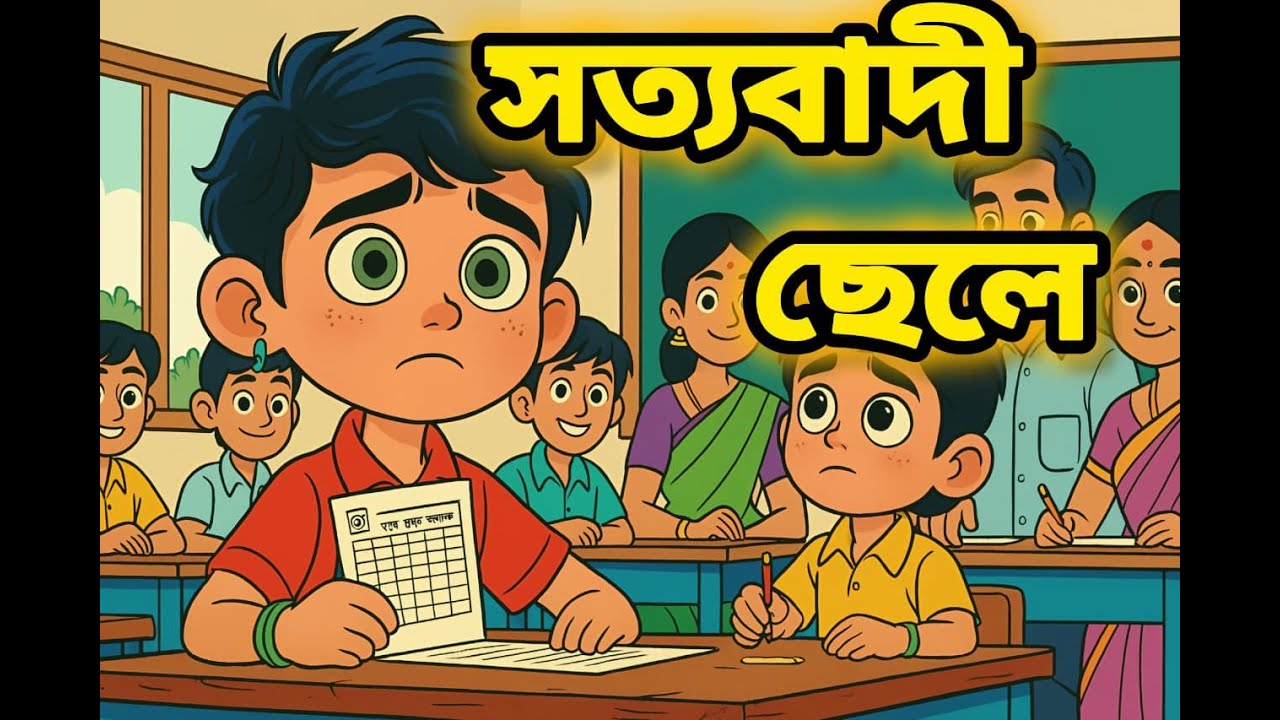 পরীক্ষায় নকল না করার ফল | বাংলা কার্টুন।Moral Stories in Bengali | ToonErDesh 