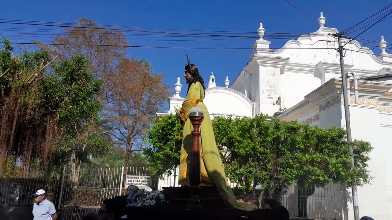 traslado de Jesús al huerto, parroquia el calvario 2023