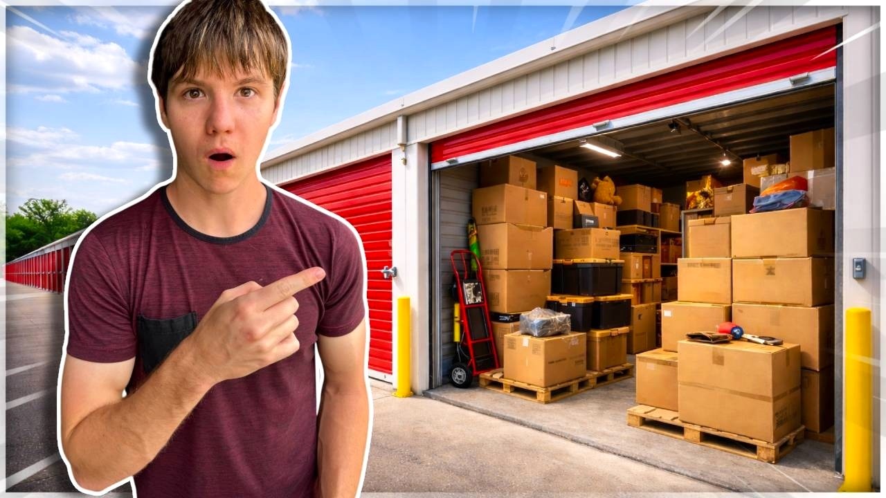 I BOUGHT A $3000 ABANDONED STORAGE UNIT & FOUND...