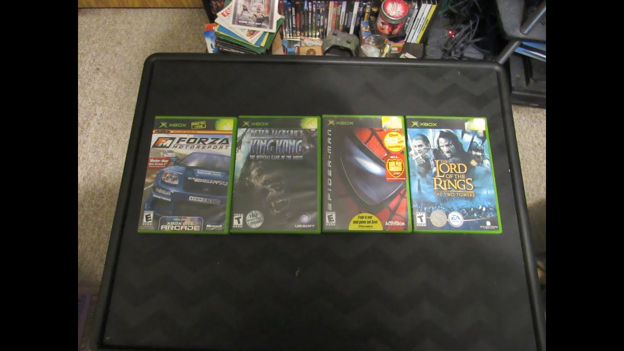 my xbox video game collection