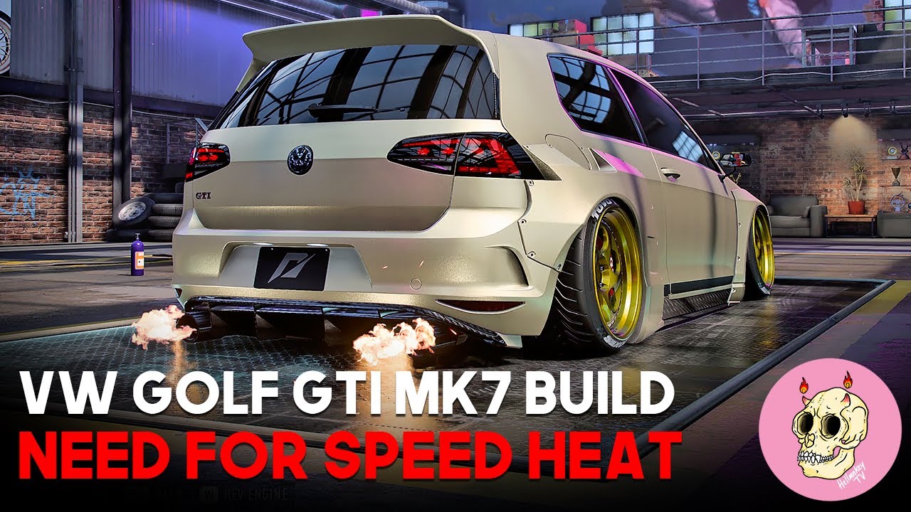 VW Golf GTI MK7 Build - Need For Speed Heat - UNITE 3.4