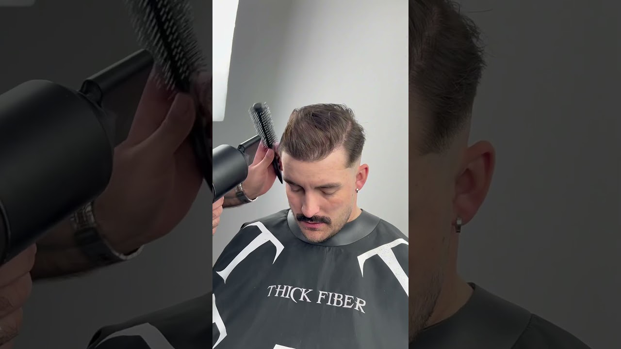 THICK FIBER | Hair Thinning Powder to Conceal Thin & Bald spots ASMR