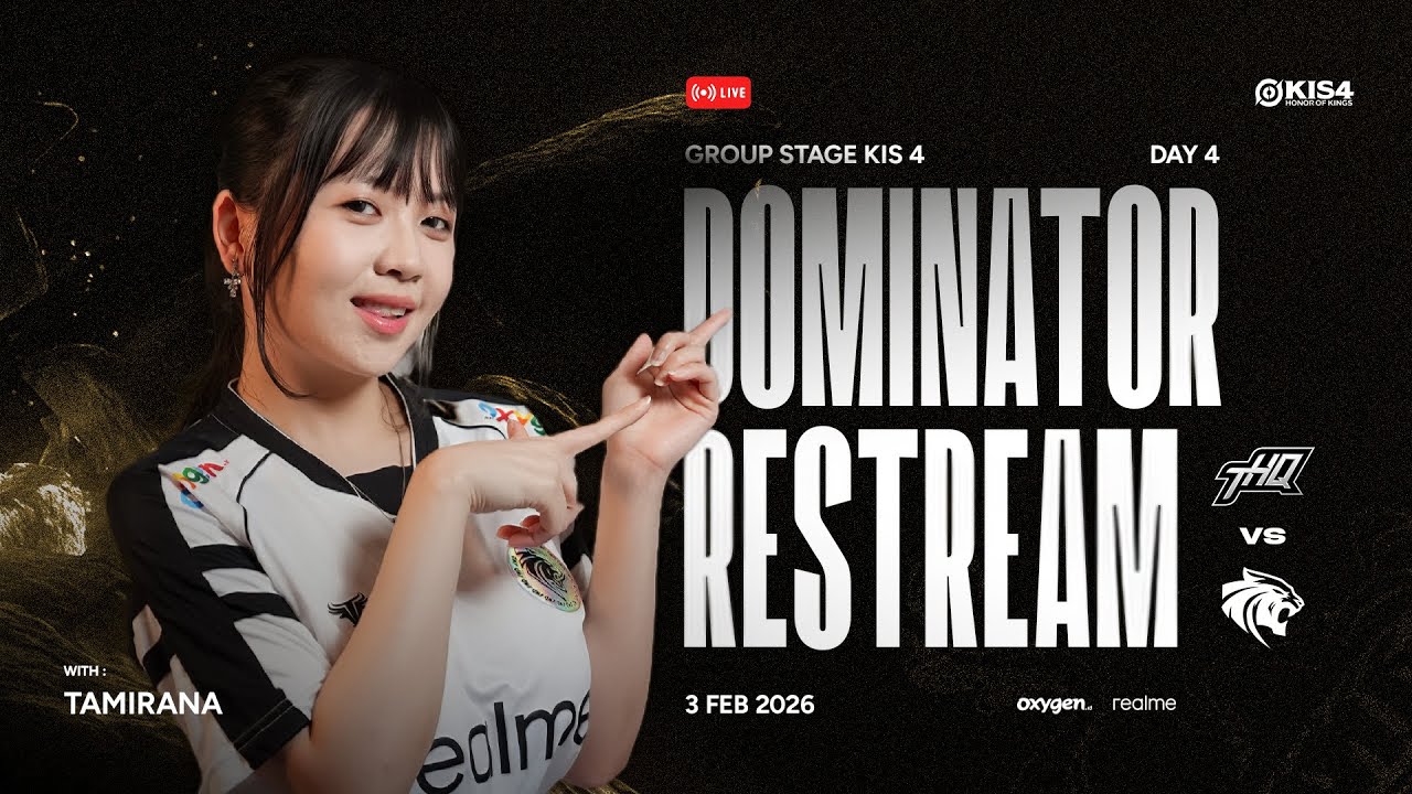 RESTREAM KIS4 - DMT vs HAQ!!