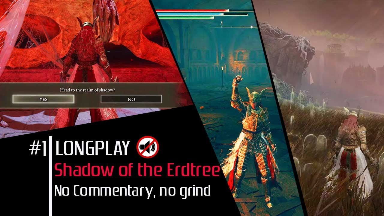 Elden Ring Shadow of the Erdtree [4K] Longplay No Commentary [Part 1]