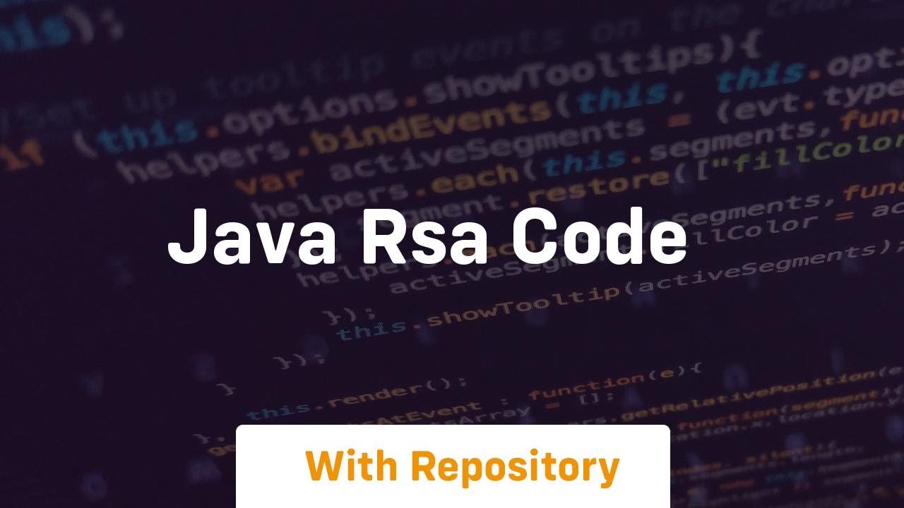 java rsa code