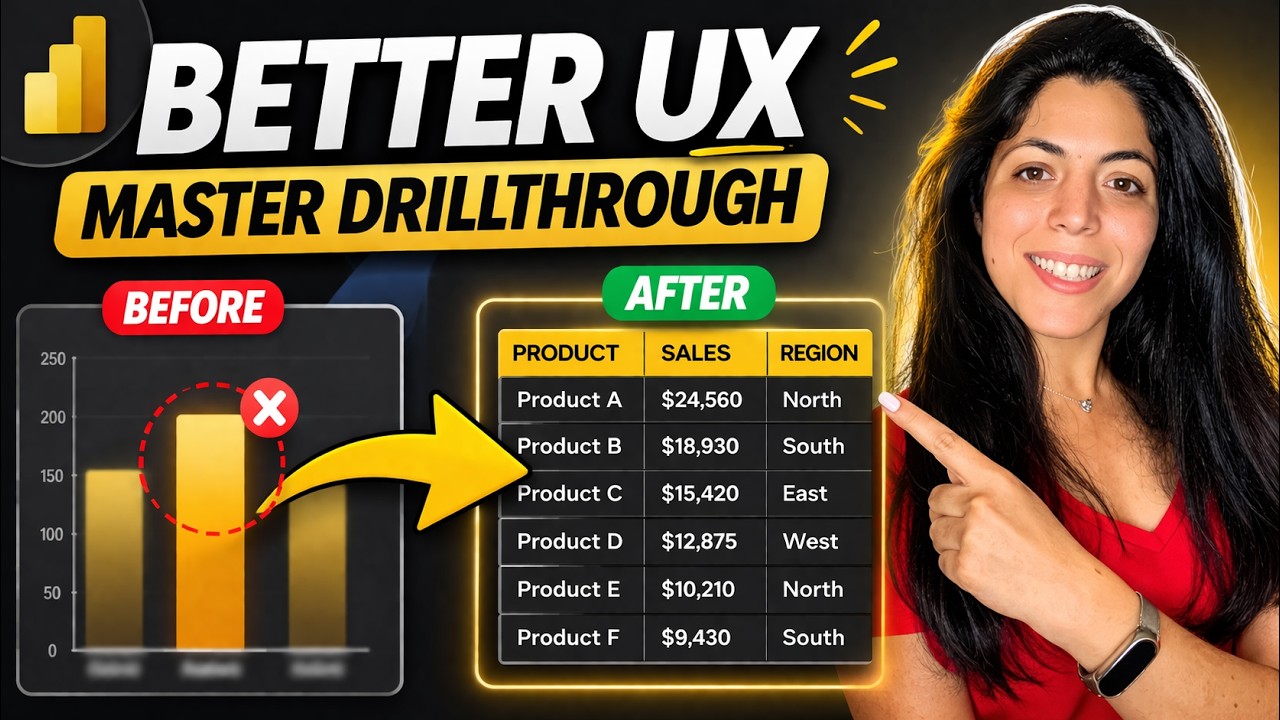 Drillthrough in Power BI: Step-by-Step Tutorial