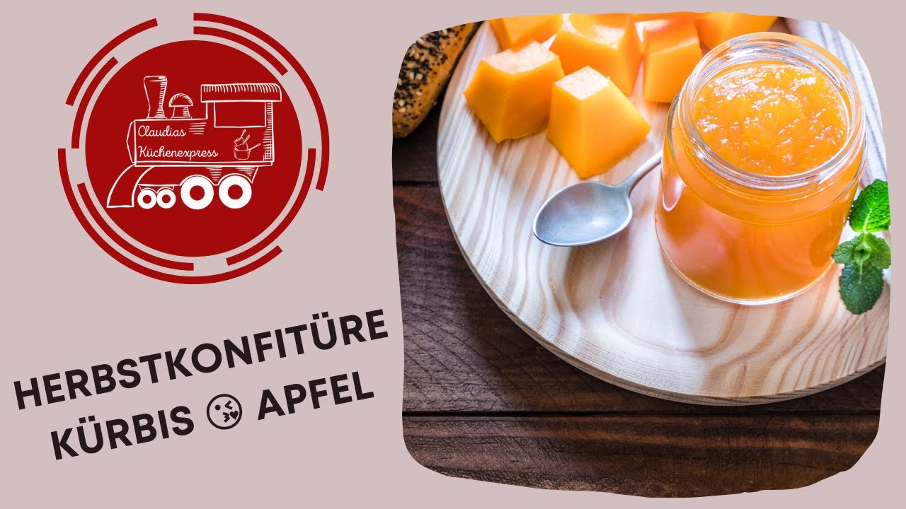 HERBSTKONFITÜRE Kürbis küsst Apfel ... Thermomix® TM6,TM5, TM31