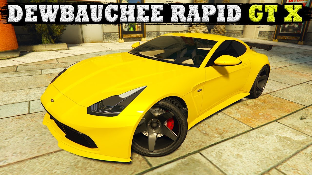 DEWBAUCHEE RAPID GT X - обзор дорогого спорткара в GTA Online