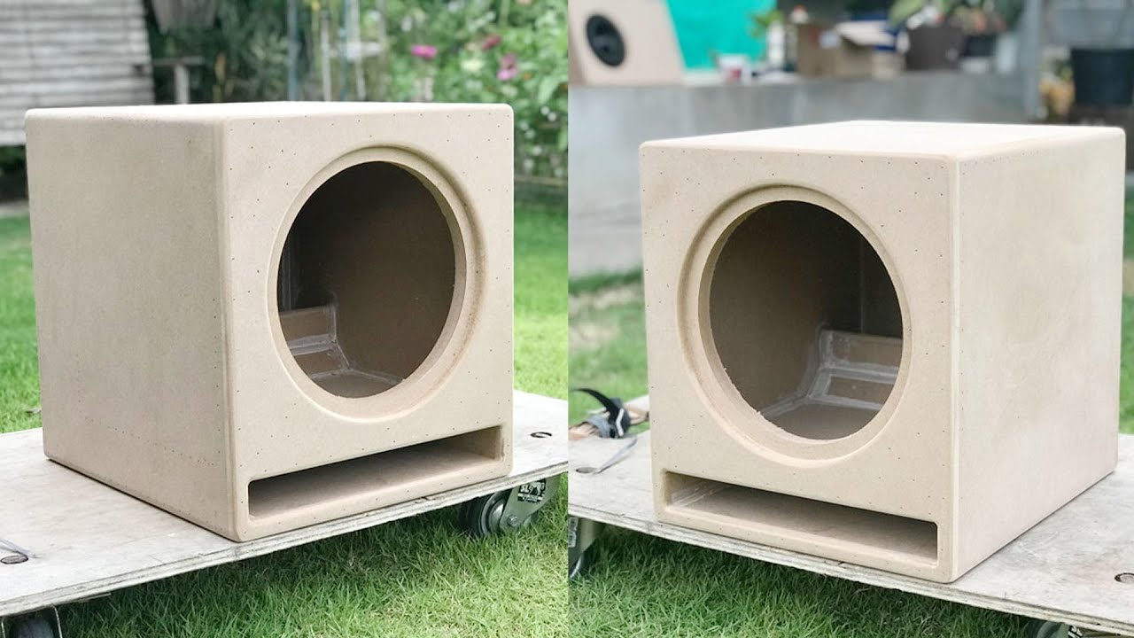 DIY Subwoofer box 10 inch EP.1/2