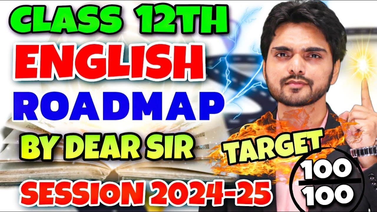🔥 One Roadmap To Ace Class 12th English | Study Techniques/Time Management/Strategies/Tips