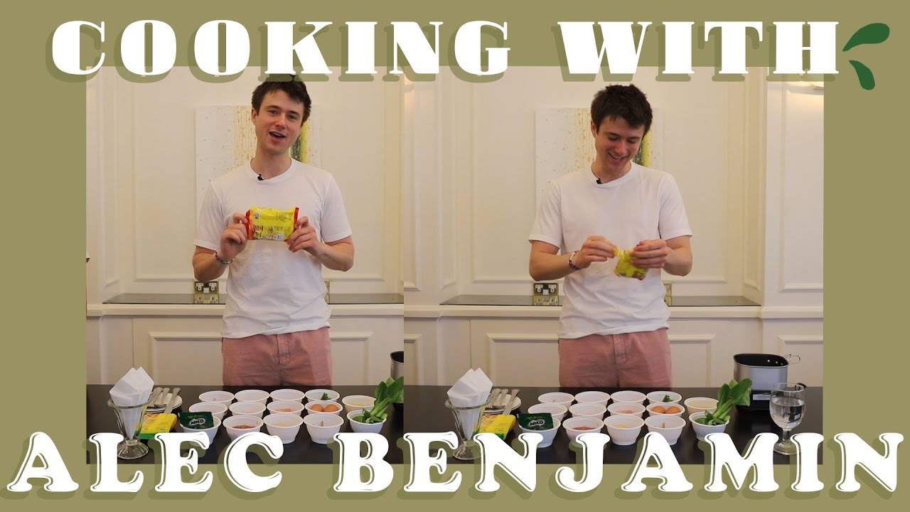 #CookingWith Alec Benjamin | Instant Noodle Challenge