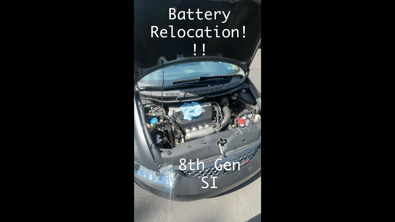 Hybrid Racing Battery Relocation Kit 8th Gen Civic SI