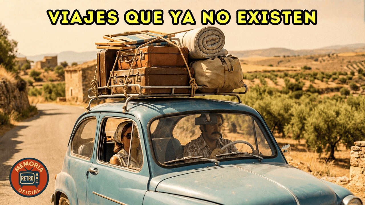 Así eran los VIAJES por Carretera en ESPAÑA en los Años 70