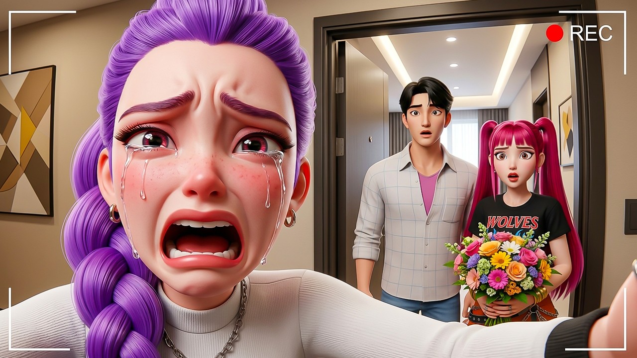 Rumi’s Vlog: Following Jinu and Mira… Are They Cheating? | KPOP Demon Hunters