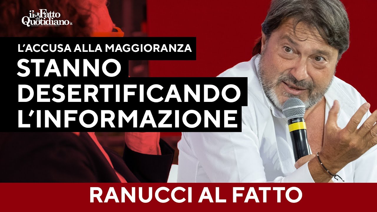 Ranucci al Fatto: 