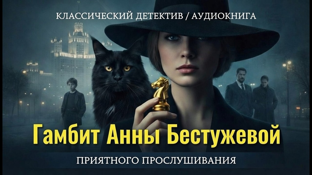 ГАМБИТ АННЫ БЕСТУЖЕВОЙ:  Дебют окончен. Время ставить мат  |Детектив Аудиокнига