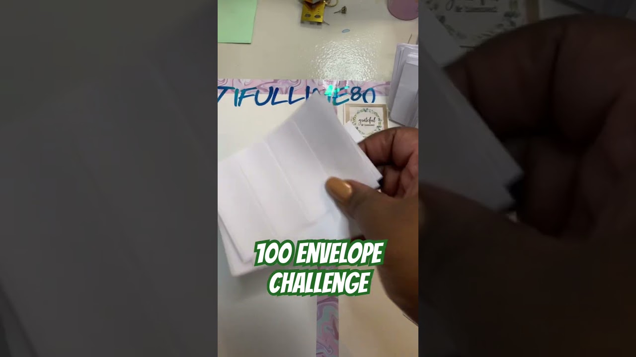 100 Envelope Challenge 2024 !! #money #budgeted #budgeting #budgetlife #lowincome