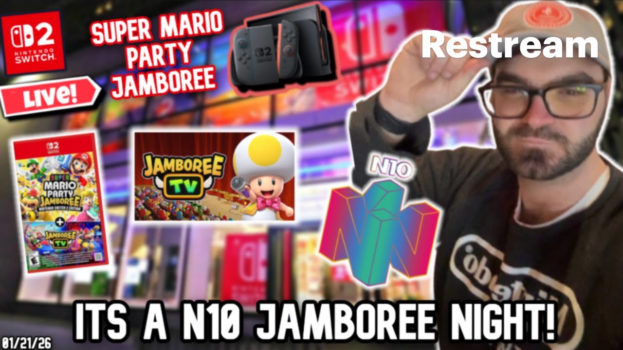 SUPER MARIO PARTY JAMBOREE WITH VIEWERS AND N10 COMMUNITY