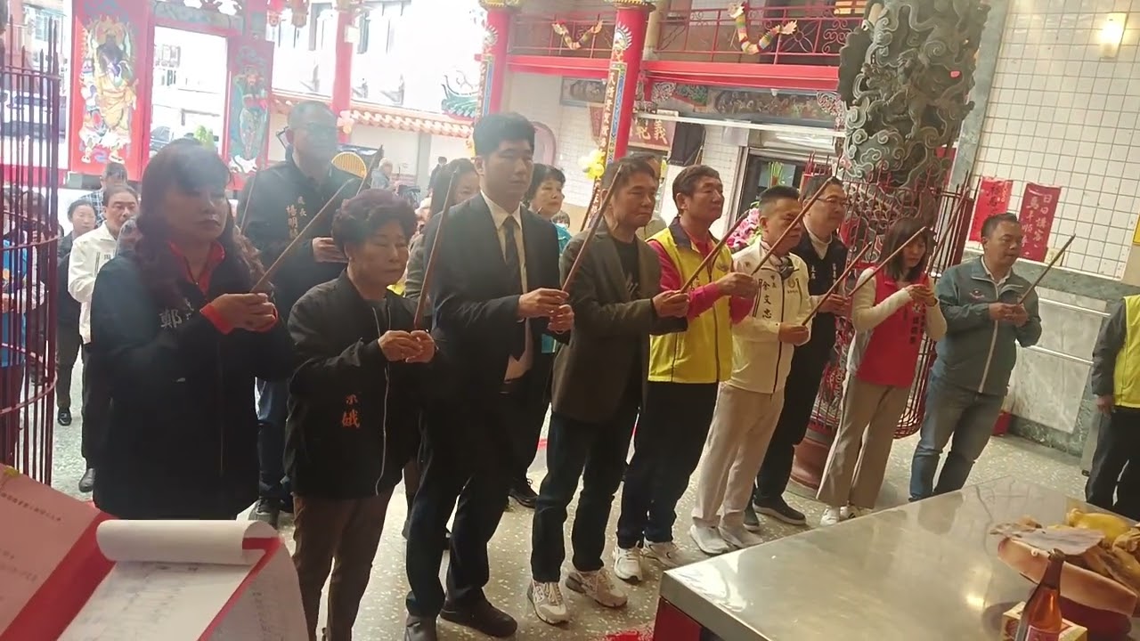 2026/02/10苗栗義民廟廟埕圍牆改建工程上香篇