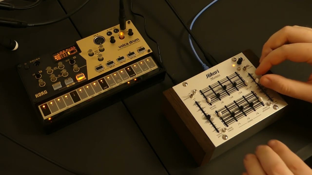 Explorations 20230826 - Processing Drums with the Hikari Monos