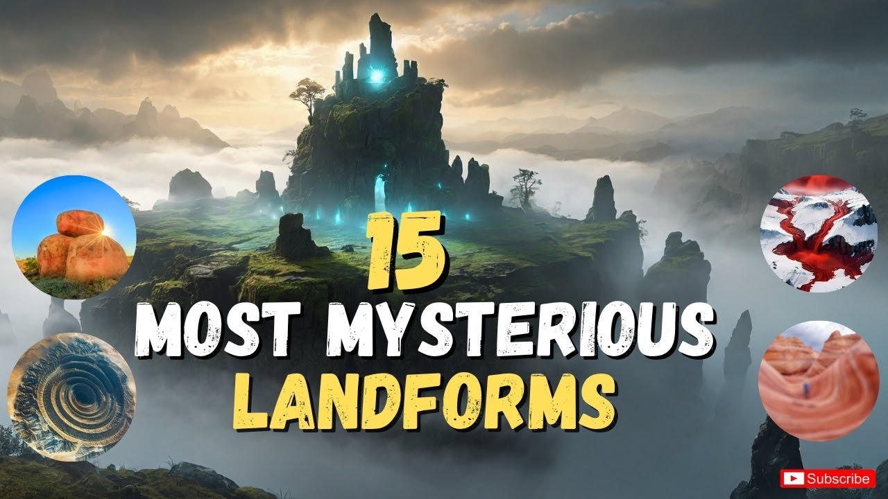 15 Most Mysterious Landforms You Were Never Meant to See 🌍