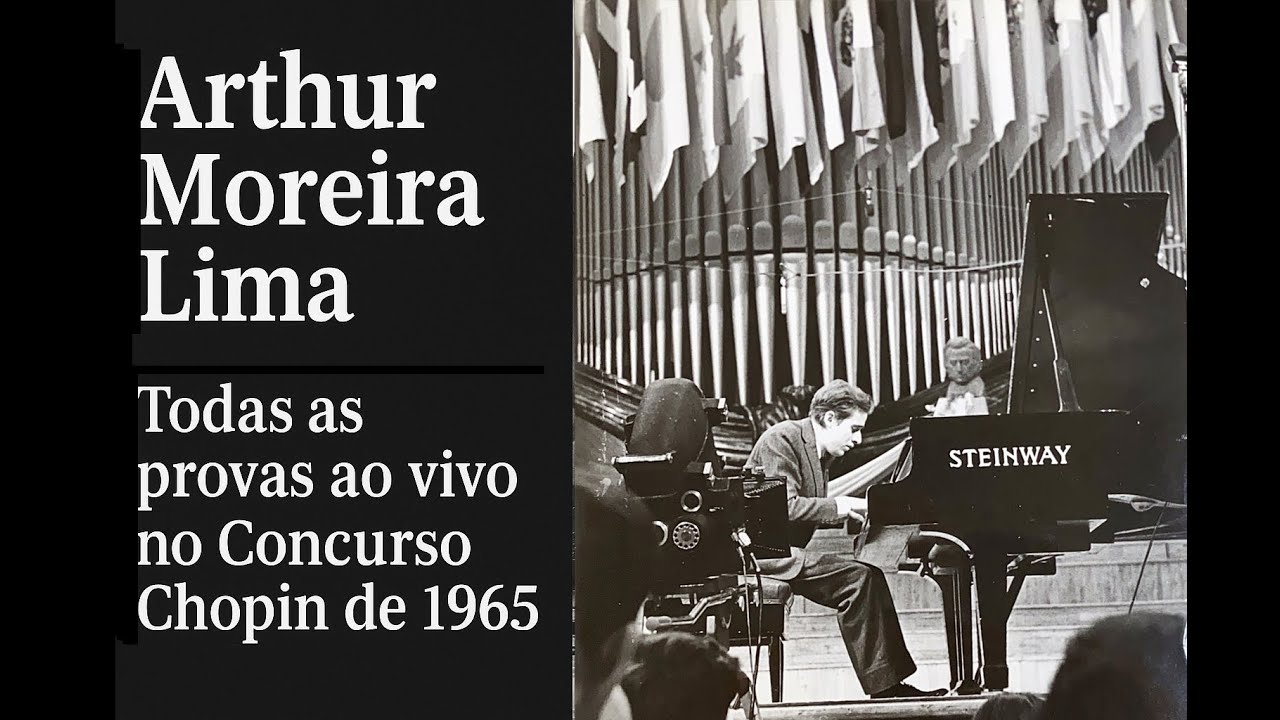 Arthur Moreira Lima | As 4 provas completas ao vivo no Concurso Chopin (1965)