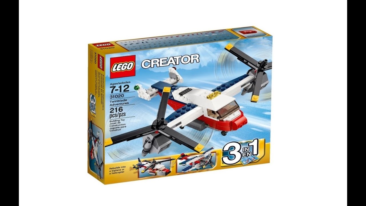 Конструктор LEGO Creator - Приключения на конвертоплане (31020)