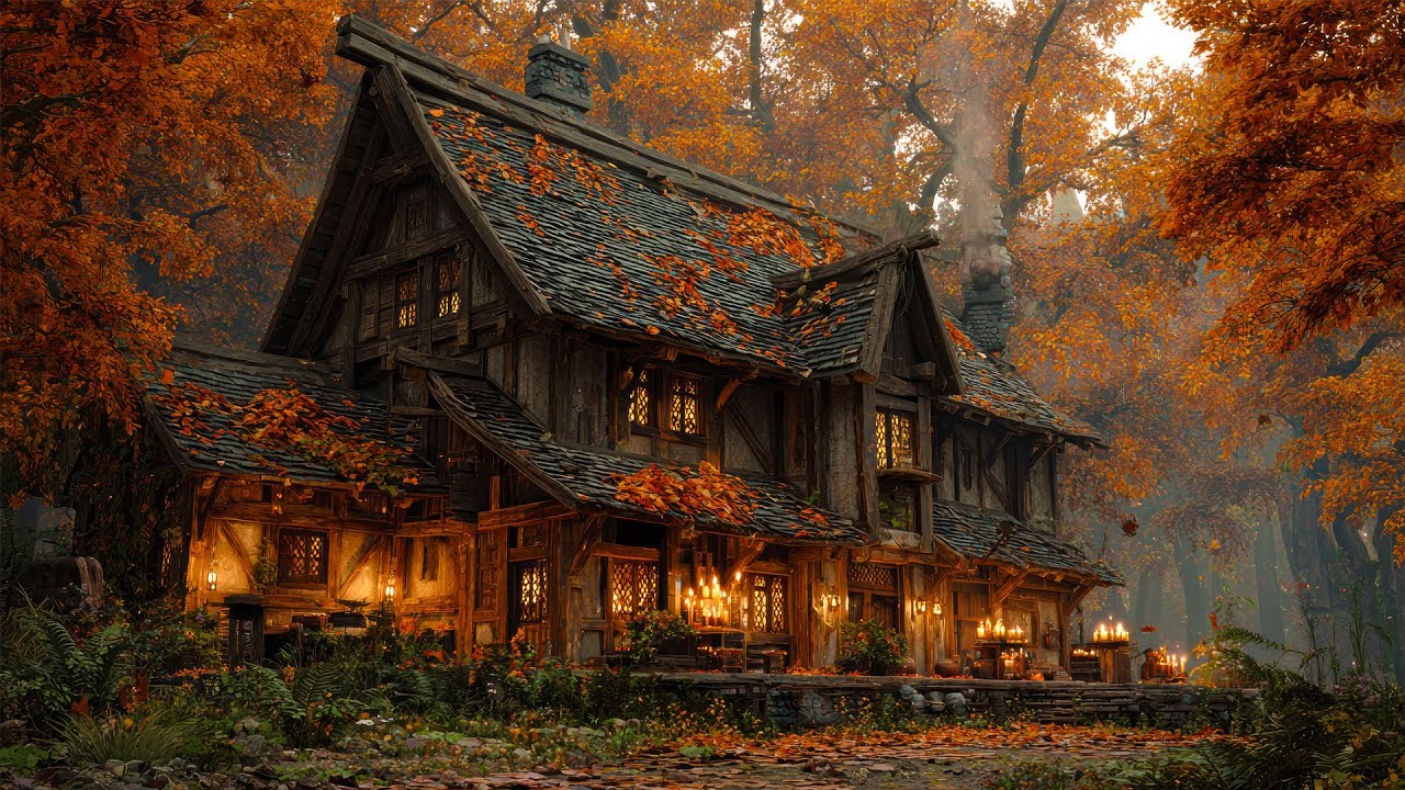 The Enchanted Autumn Cottage: Medieval Soundscapes for Cozy Sleep and Relaxation