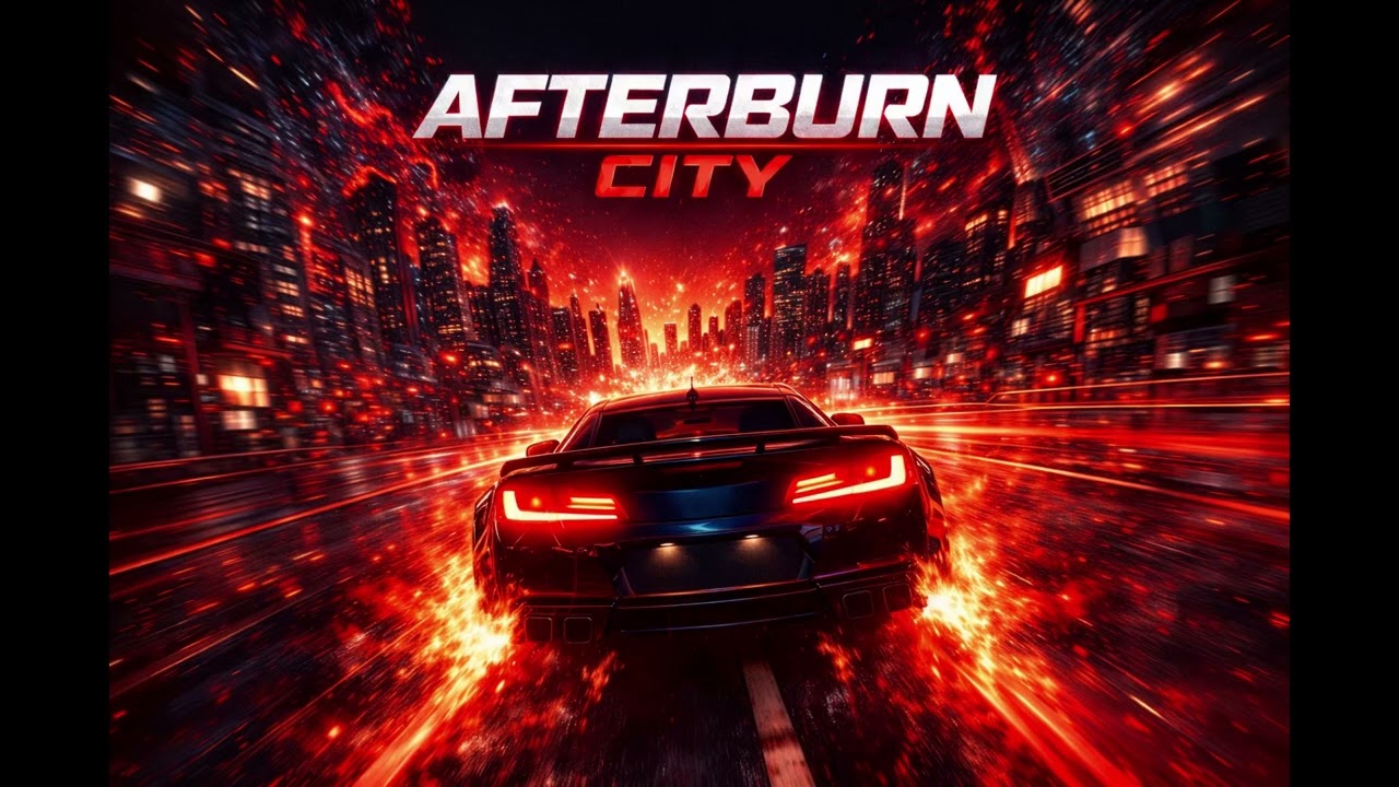 AFTERBURN CITY | High-Speed Night Drive Synthwave