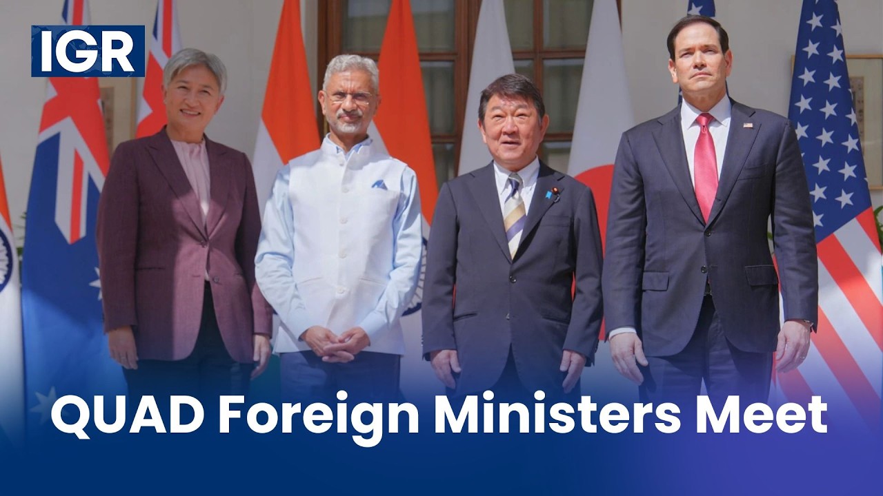 Quad Ministers Meet In Delhi: Jaishankar Calls For Secure, Stable Indo-Pacific | IGR