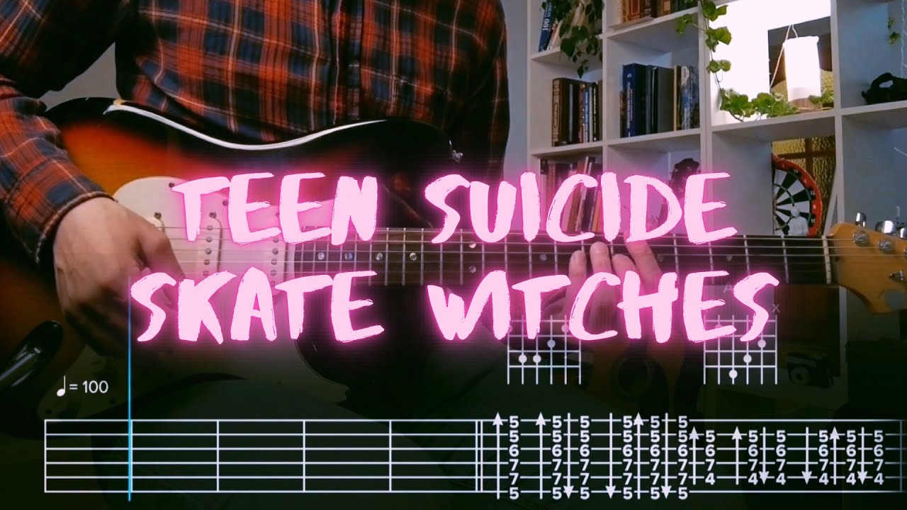 skate witches teen suicide Сover / Guitar Tab / Lesson / Tutorial