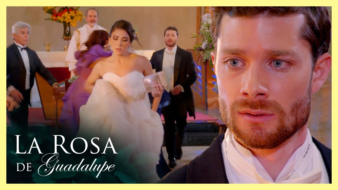 Julieta abandona a su prometido en el altar por ir tras el mensajero | La Rosa de Guadalupe 3/4| ...