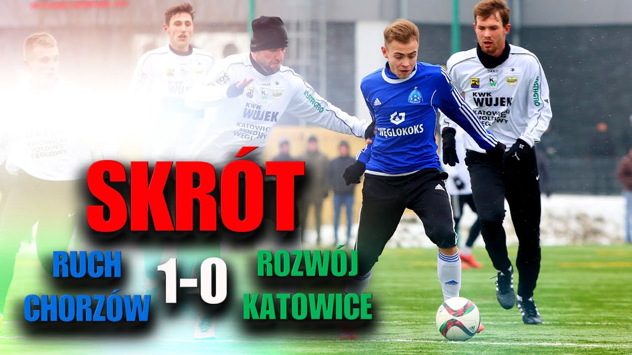 Skrót: Ruch 1-0 Rozwój Katowice (20.01.2016 r.)
