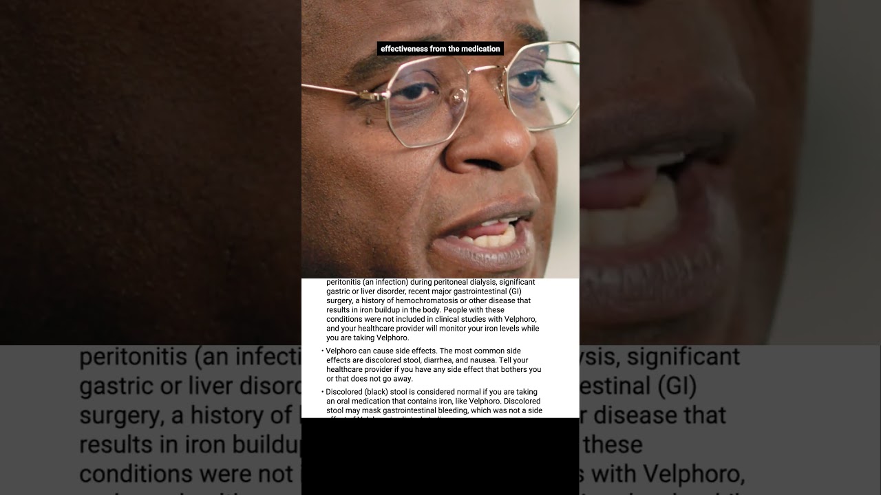 Antonio took fewer pills with Velphoro