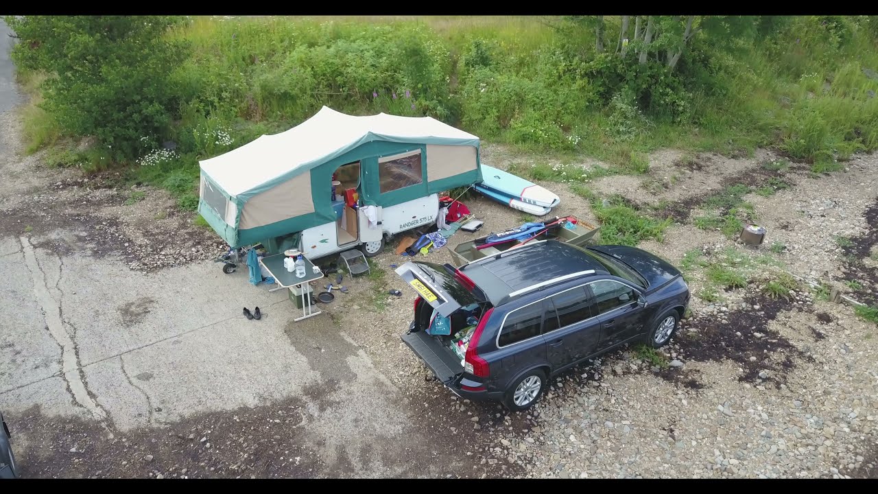 Happy campers St Catherines loch fyne