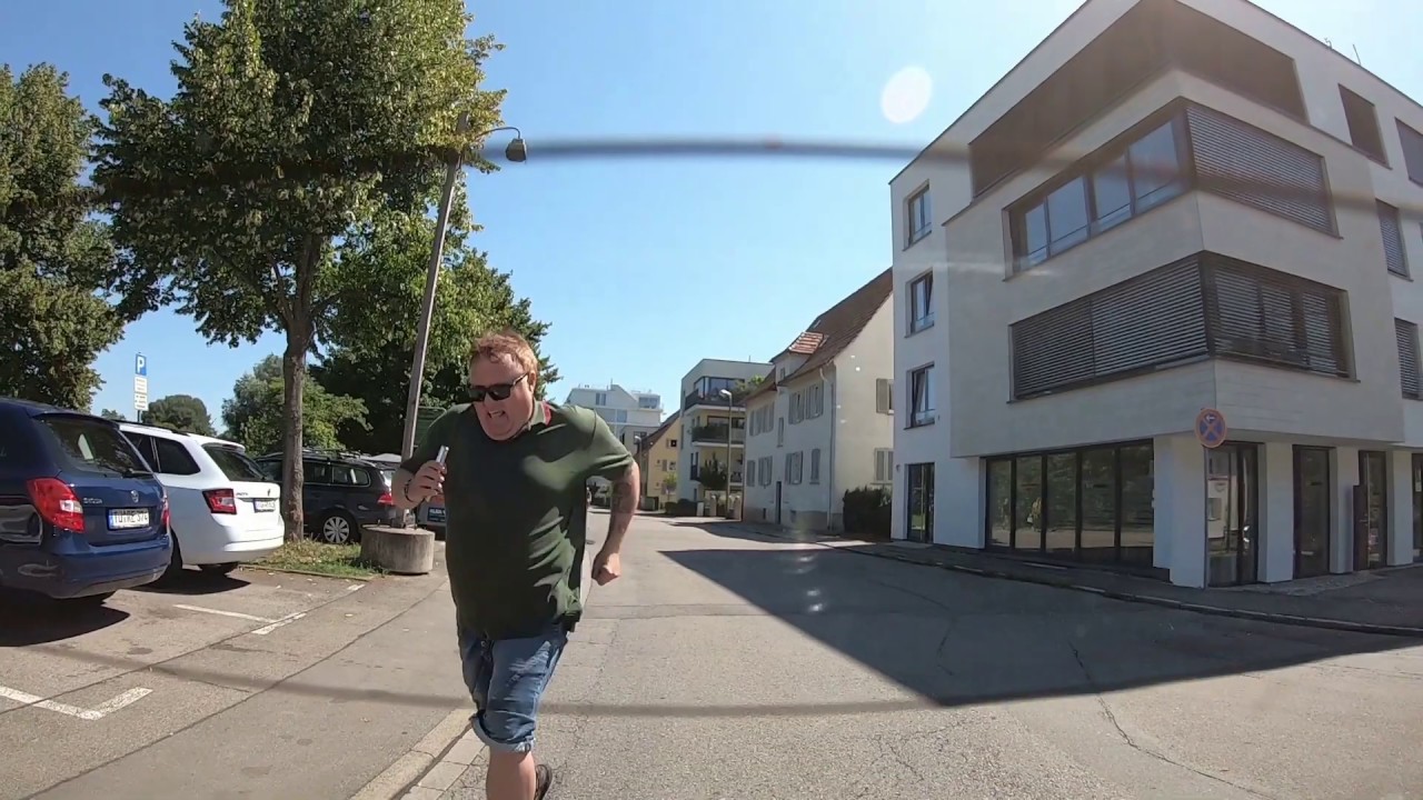 Fahrprüfung 15.08.2019 Gerd rennt