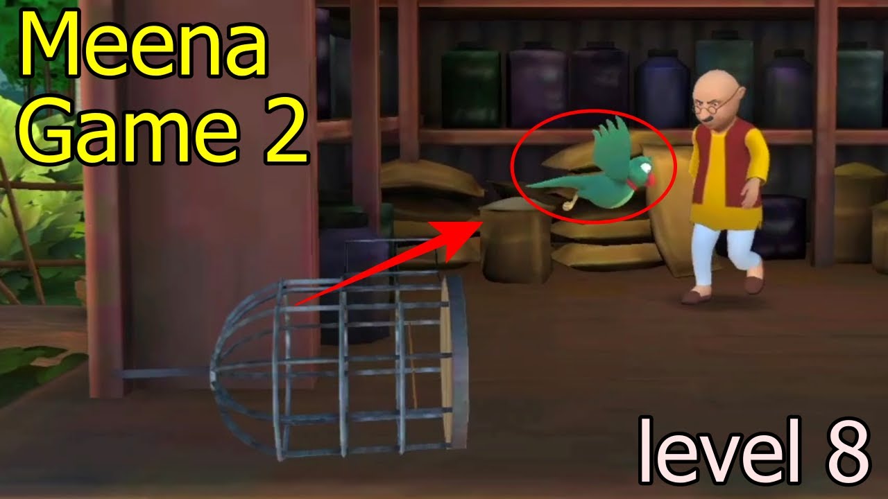 Solve Meena Game 2 Level 8 - Unbelievable Trick Revealed!