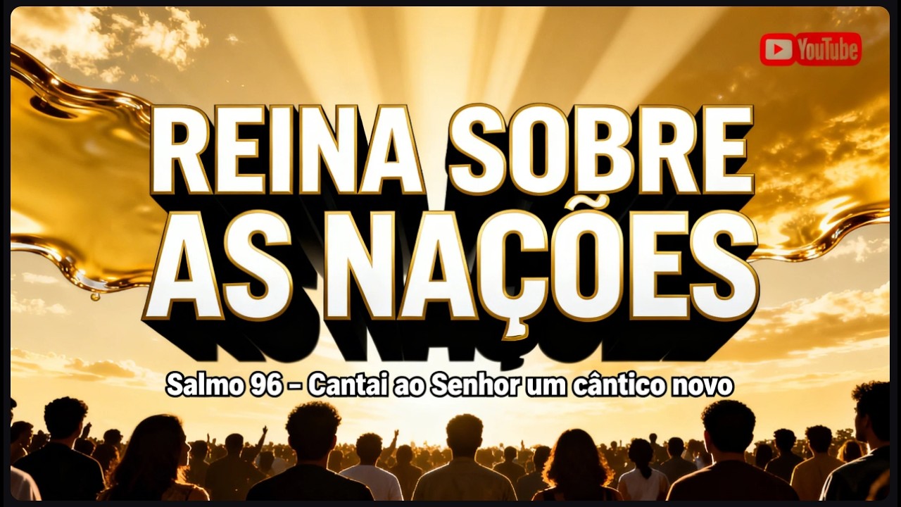 🎵 REINA SOBRE AS NAÇÕES   SALMO 96
