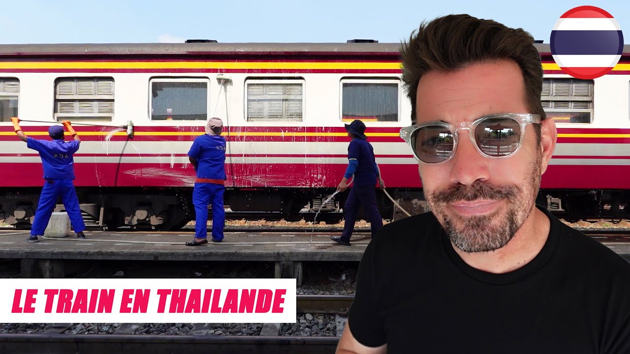 MON PREMIER TRAIN EN THAILANDE ! 🇹🇭 (NAKHON PATHOM) #80