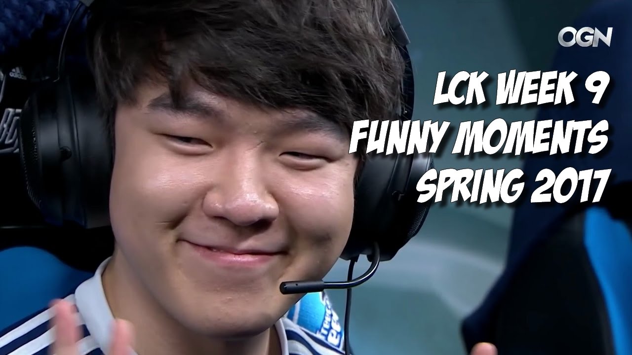 LCK WEEK 9 | FUNNY MOMENTS - SPRING 2017