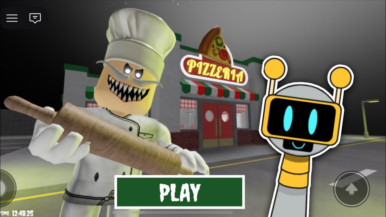 Escape Pappa Pizza's Pizzeria Play As Fun Bot Sprunki